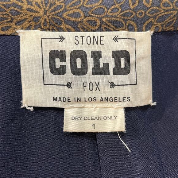 Stone Cold Fox Hayes Silk Romper Playsuit Brand Size 1 or XS - Picture 3 of 8